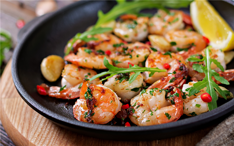 Prawn with Garlic Butter and Chilli